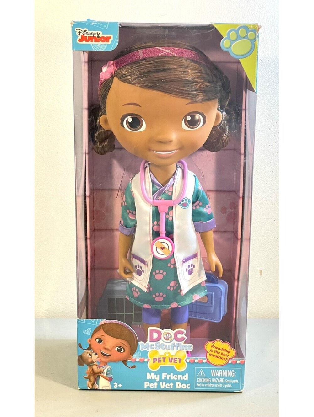 2015 Disney Junior Doc McStuffins My Friend Pet Vet Doc Doll ~RARE~ NEW!